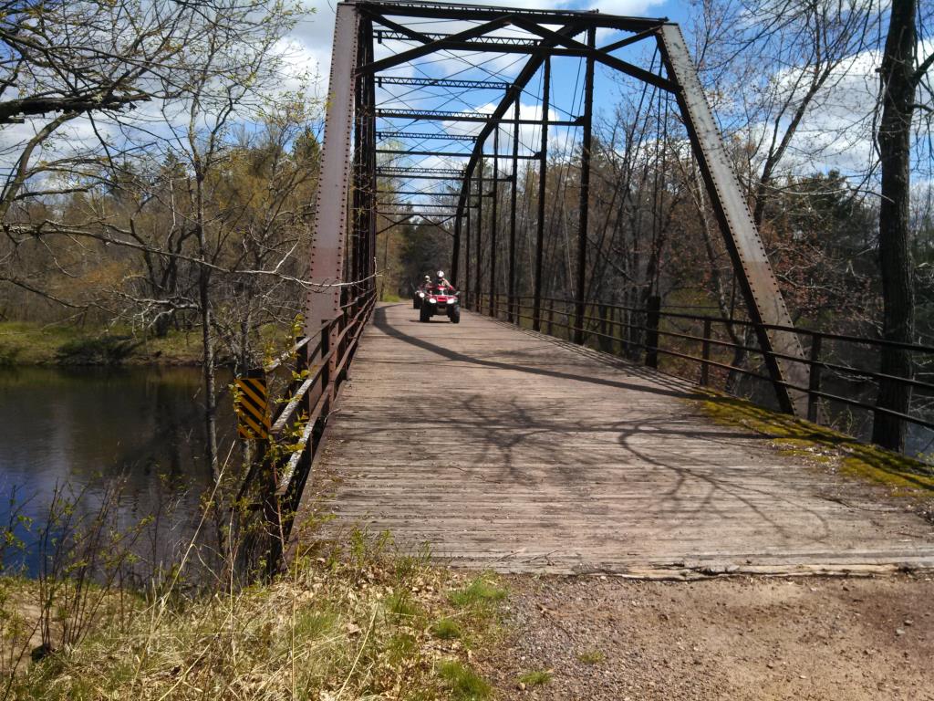 Bridge Crossing Eau Claire River